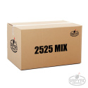 2525MIX/CTN Mix karton 25s 25mm 12/1