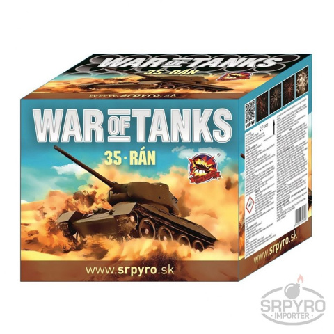 CLE4055 WAR OF TANKS 36mm 35s 2/1 F3