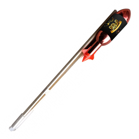 RAKIETA GOLD CROWN 70mm 1szt NOWOŚĆ CLE2597-3 RAKIETA GOLD CROWN 70mm 1szt NOWOŚĆ CLE2597-3